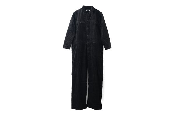画像1: Boiler Suit - Washed Corduroy (BK)