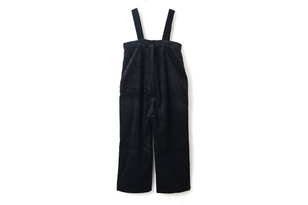 画像1: Hight Rise Brace Trousers (BK)