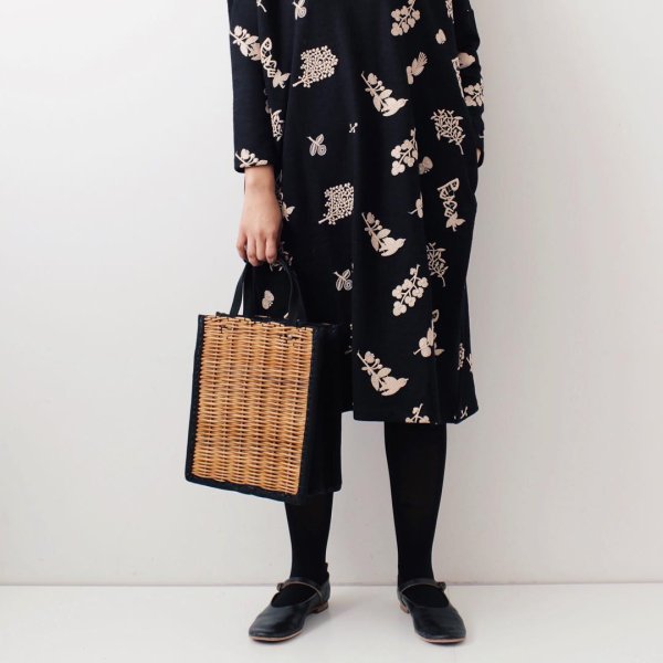 画像11: キャンバス・カゴ袋ハンド（BG）