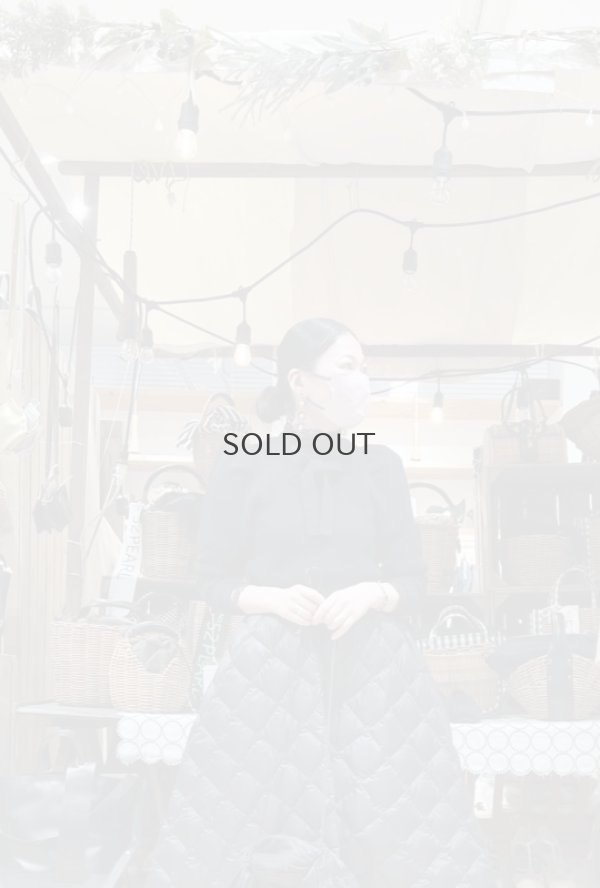 画像21: ML LUPETTO PLISSE' C/COLLO E POLSI PIZZO 304 (NERO)