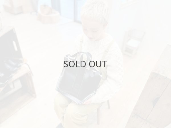 画像27: PVC Y字トート M・6号 PVCキャンバス (14531:BKBK)