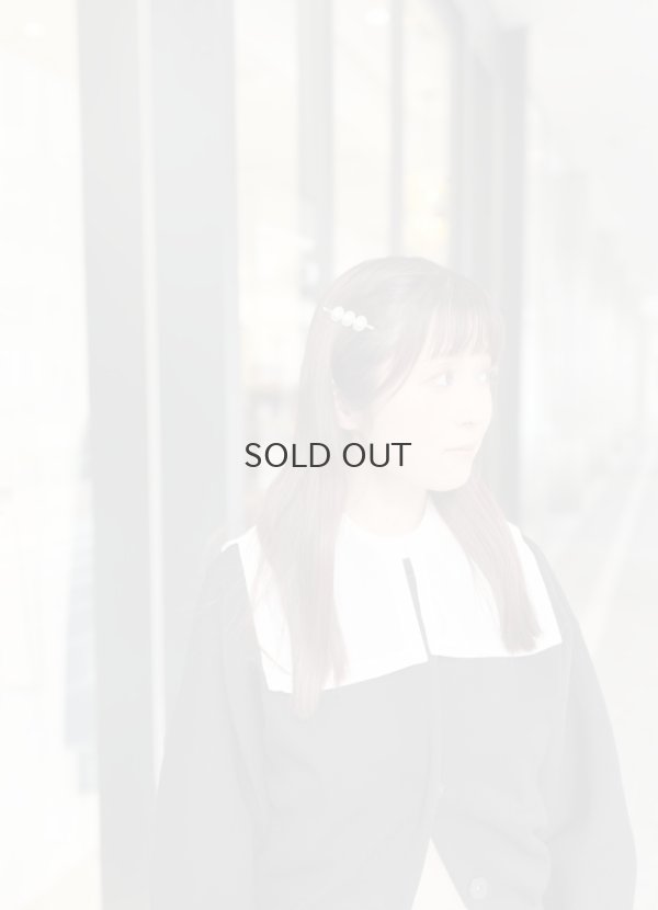 画像14: pearl×crystal hair pin (30739)