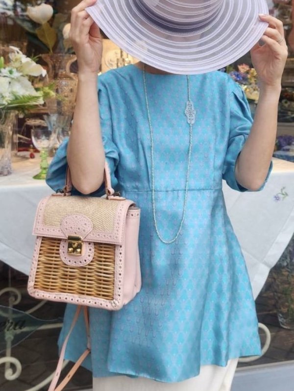 画像26: SALE50%OFF!! 別注!! Ornament jacquard top (PK)