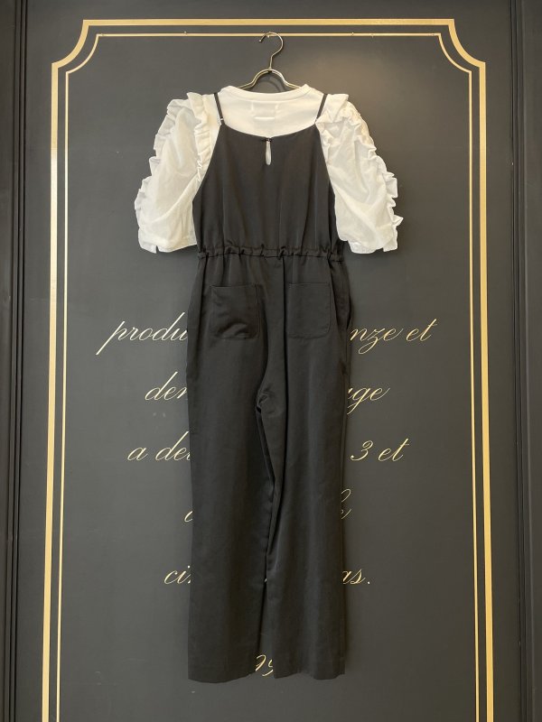 画像49: 別注!! Powder satin オールインワン (BK)