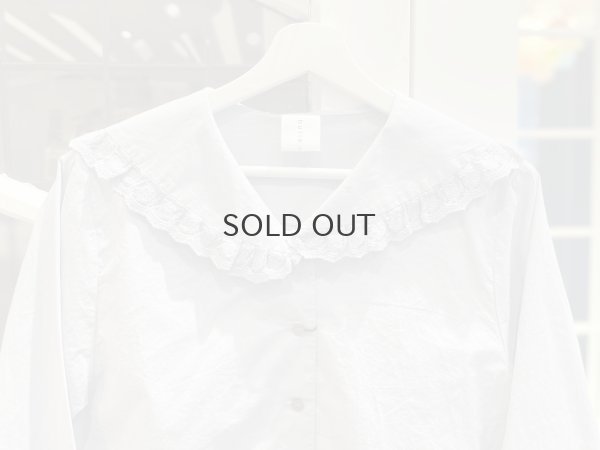 画像16: tulle lace sailor ブラウス (BGY)