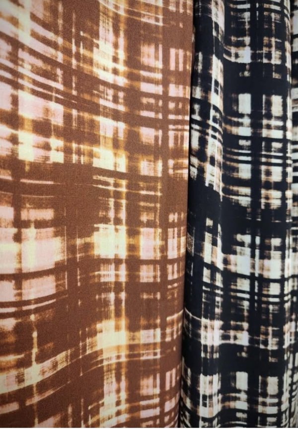 画像6: SALE30%OFF!! shadow check print pants (BR)