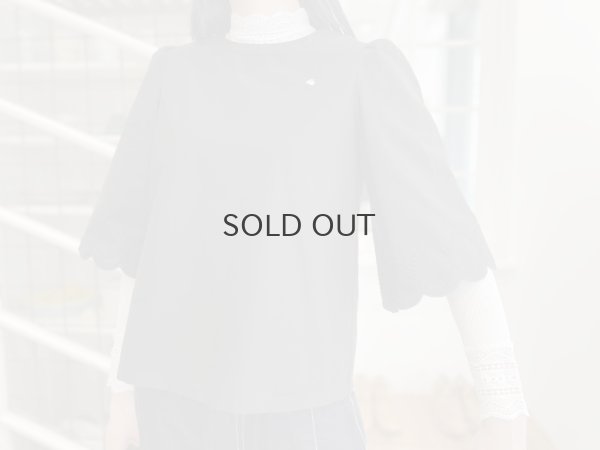 画像23: tambourine フレアスリーブブラウス (ADS1366:BK)