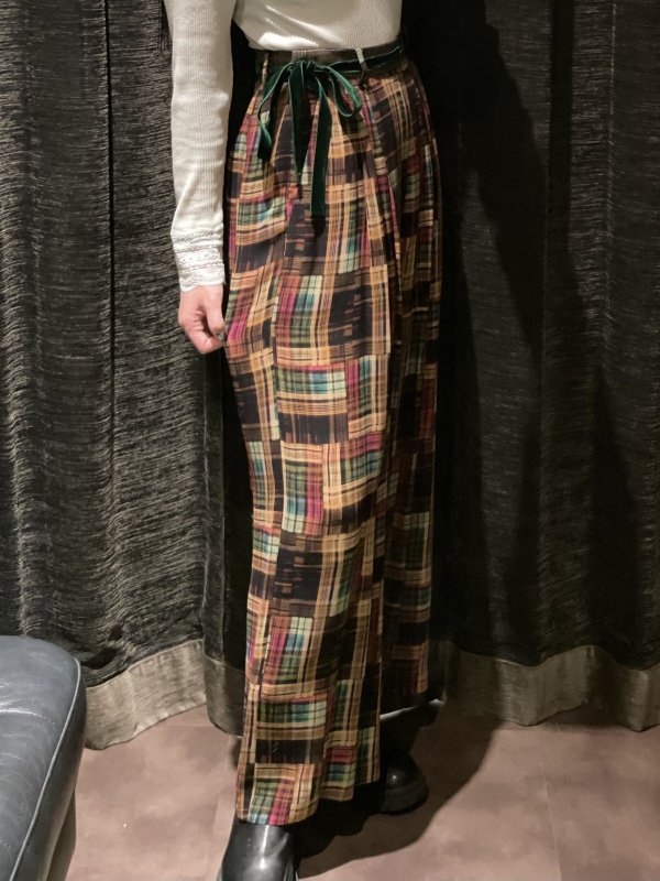 画像13: SALE30%OFF!! shadow check print pants (BG)