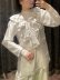 画像17: Khadi Silk Ruffle Ribbon Blouse (WH)