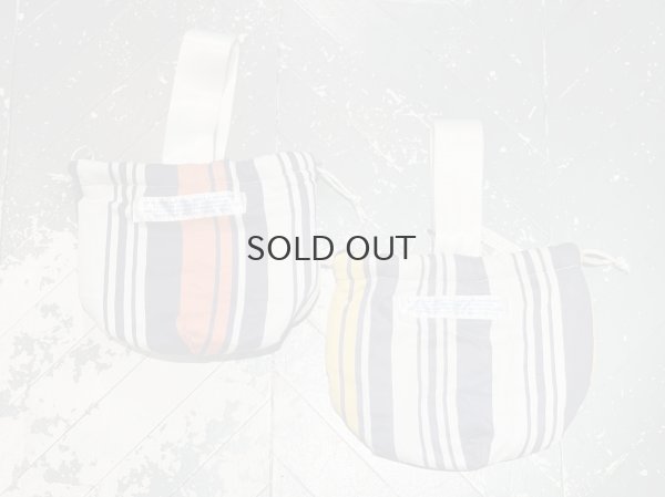 画像6: SALE20%OFF!! PUEBCO shirt fabric drawstring bag