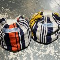 PUEBCO shirt fabric drawstring bag