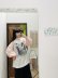 画像13: オーガニック・コットン・プリント Big T-shirt  (55508:WHGY)