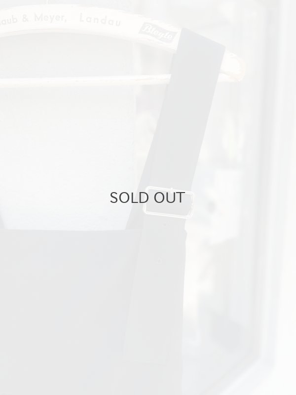 画像3: ウールギャバ後染ジャンパースカート(BK)