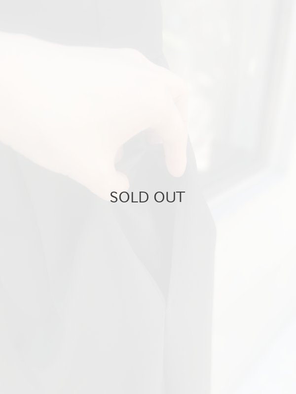 画像6: ウールギャバ後染ジャンパースカート(BK)