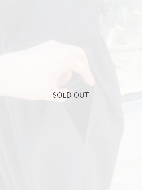 画像5: ウールギャバ後染ジャンパースカート(NV)