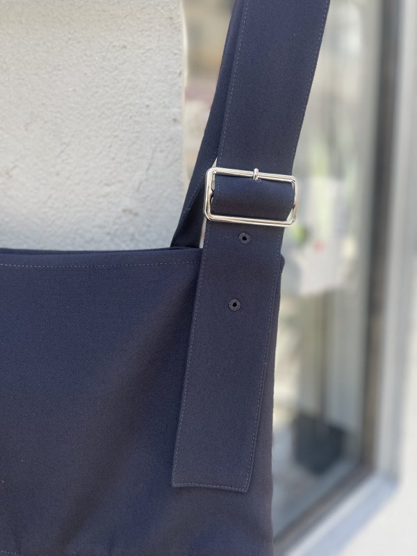 画像3: ウールギャバ後染ジャンパースカート（NV）