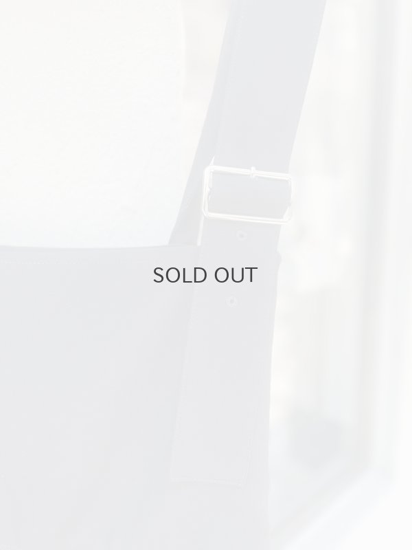 画像3: ウールギャバ後染ジャンパースカート(NV)