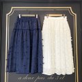 SALE30%OFF!! フラワーオーガンジースカート