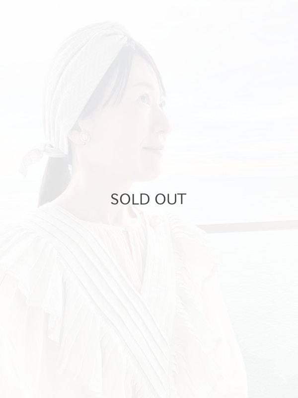 画像12: Khadi Silk Tuck Ruffle Collar (CH)