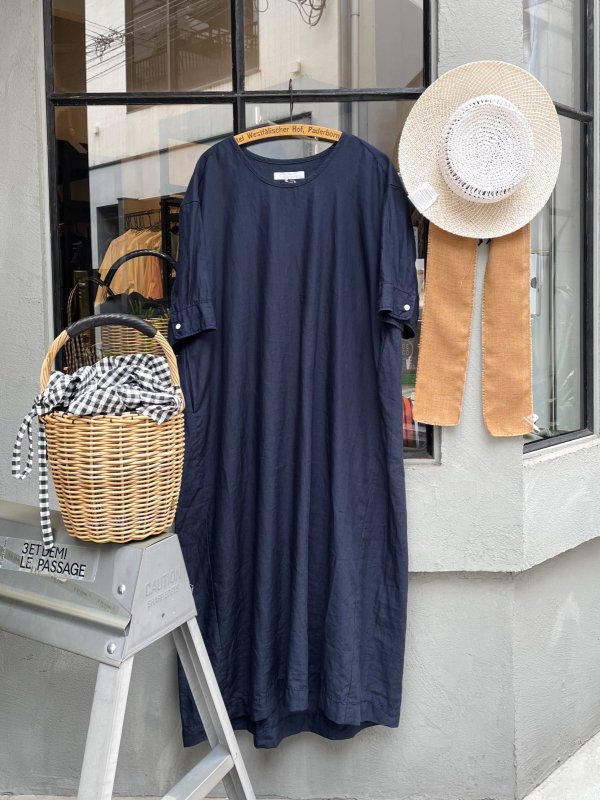 画像17: リネンバイオ半袖OP (251-1642:NV)