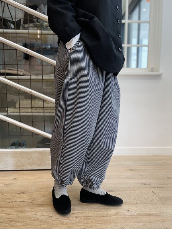 画像16: 10OZデニムギャザーPT (252-3383:ST)