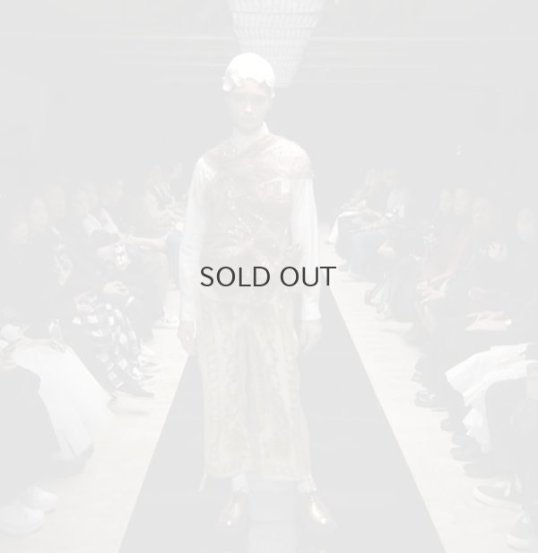 画像21: エステルスカーフ柄プリントMIXパンツ (PK)