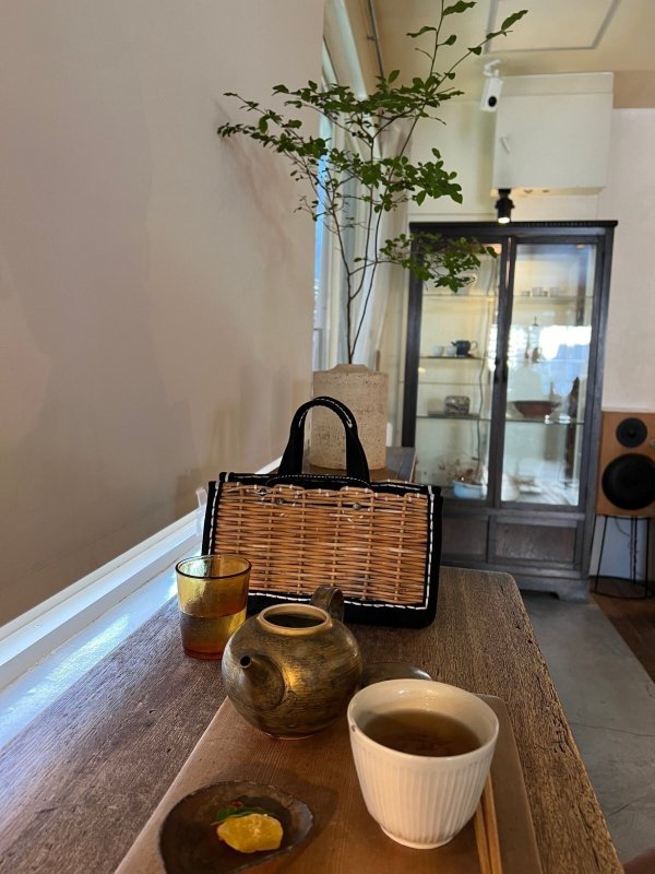 画像26: 別注!! キャンバス・ヨコナガトート (14521:BK×WHステッチ)