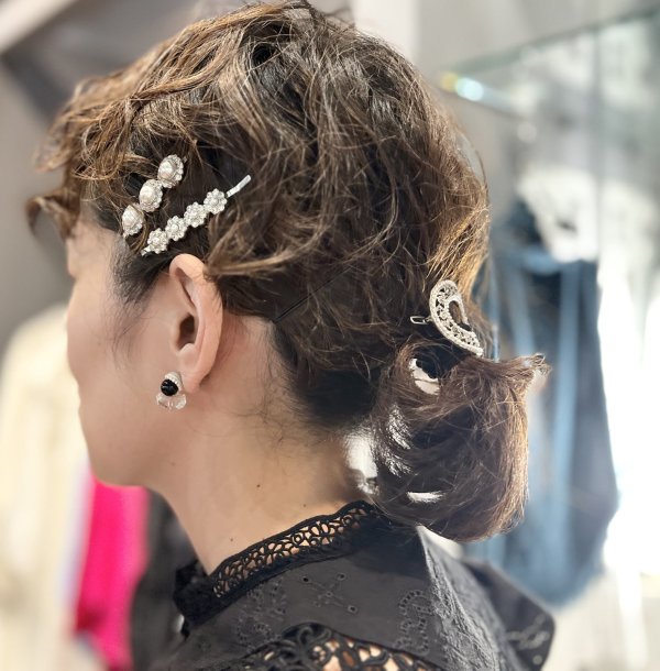 画像21: pearl×pearl hair pin (30738)