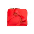 CDG WALLET  BIG BOW ジップウォレット (RD)