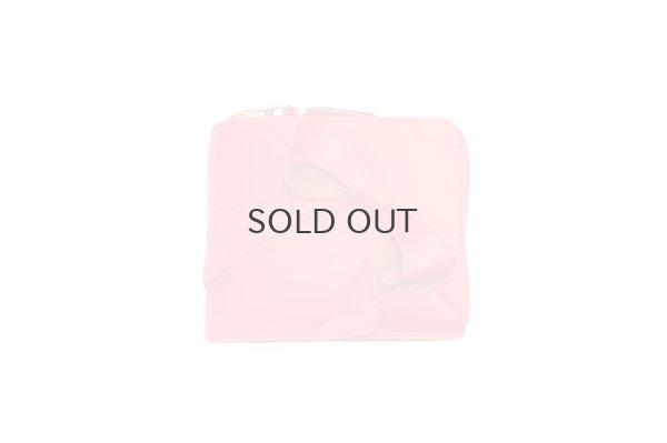 画像1: CDG WALLET  BIG BOW ジップウォレット (RD)