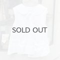 SALE20%OFF 綿ブロードカットデザインブラウス (WH)