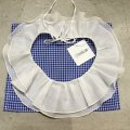 【入荷予約・2月下旬】DOUBLE RUFFLE COLLAR (WH)
