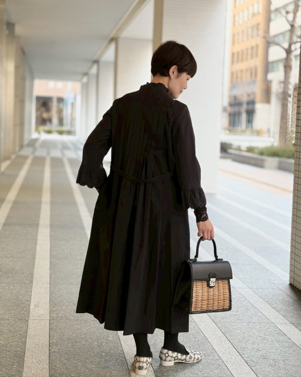 画像19: tambourine タックドレス (ADA3190:BK)