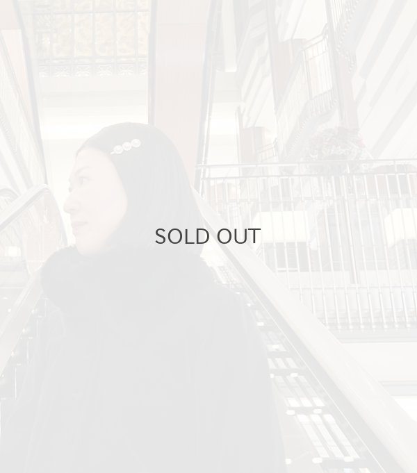 画像20: pearl×crystal hair pin (30739)