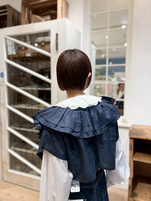 画像18: Khadi Silk Frill Gillet (BK)