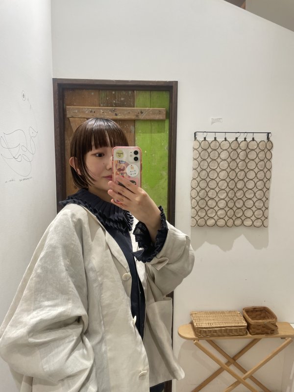 画像15: Khadi Linen Raglan Jacket (CH)