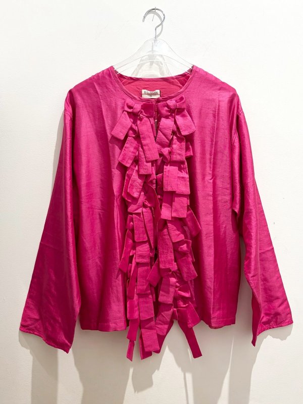 画像1: [30] Khadi Silk Ribbon Light Jackt (RV)