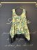 画像1: blossom garden cupro print top (GR) (1)