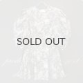 SALE30%OFF!! forest flower cotton print blouse (BR)