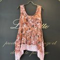 blossom garden cupro print top (BR)