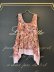 画像1: blossom garden cupro print top (BR) (1)
