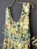画像3: blossom garden cupro print top (GR) (3)
