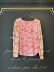 画像1: poetic blossom cupro print top (BR) (1)