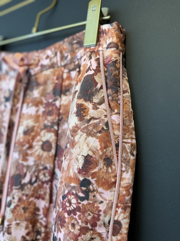 画像7: blossom garden curpo print pants (BR)