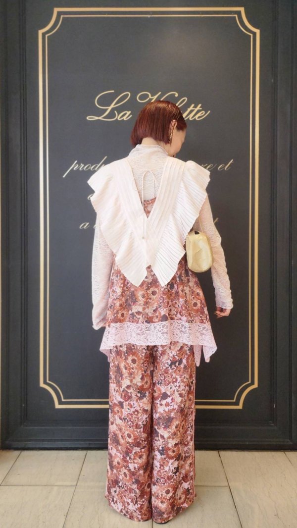 画像9: blossom garden curpo print pants (BR)