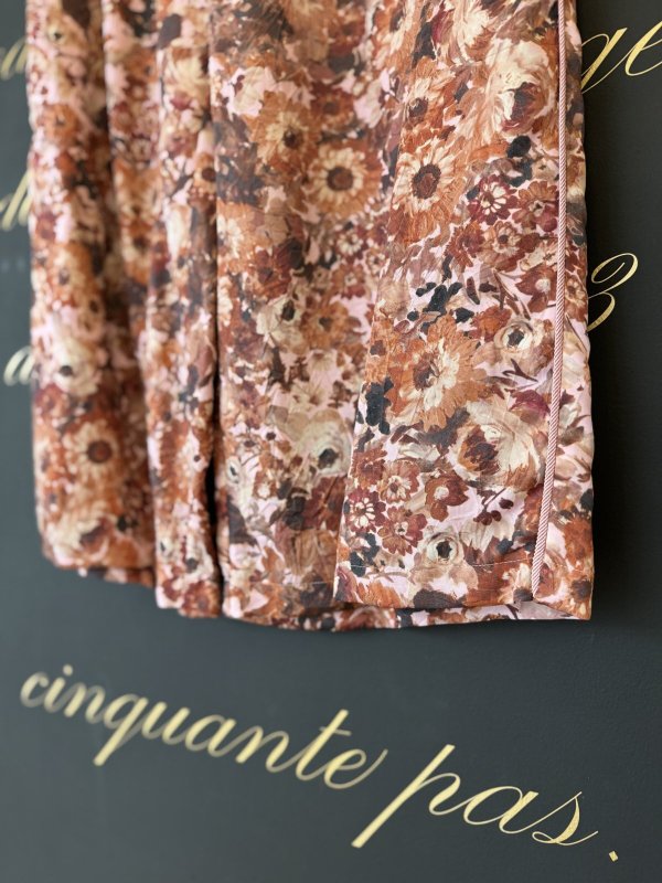 画像6: blossom garden curpo print pants (BR)
