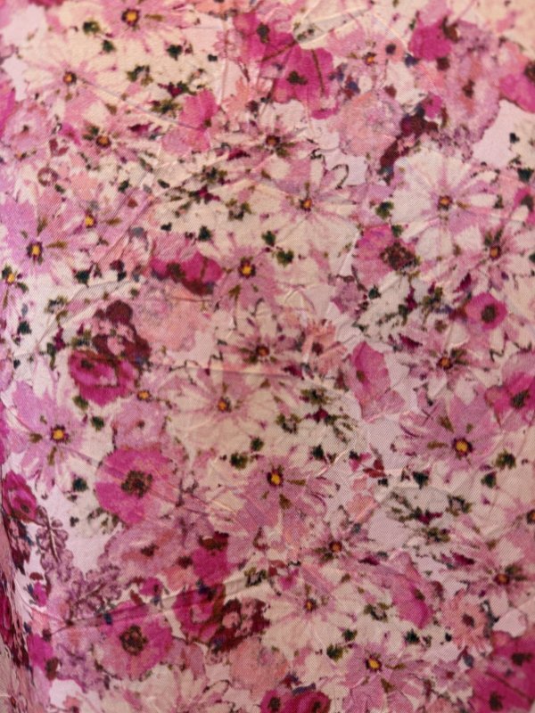 画像10: poetic blossom cupro print top (BR)