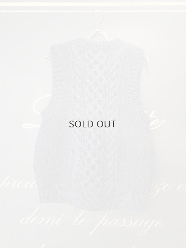 画像2: OMOI KNIT VEST