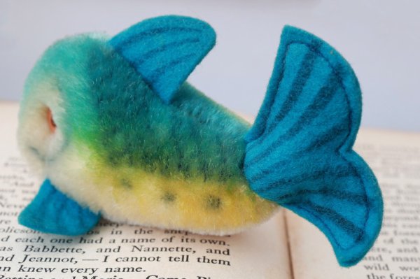 画像8: 1960年代シュタイフ社のサカナ (Flossy)