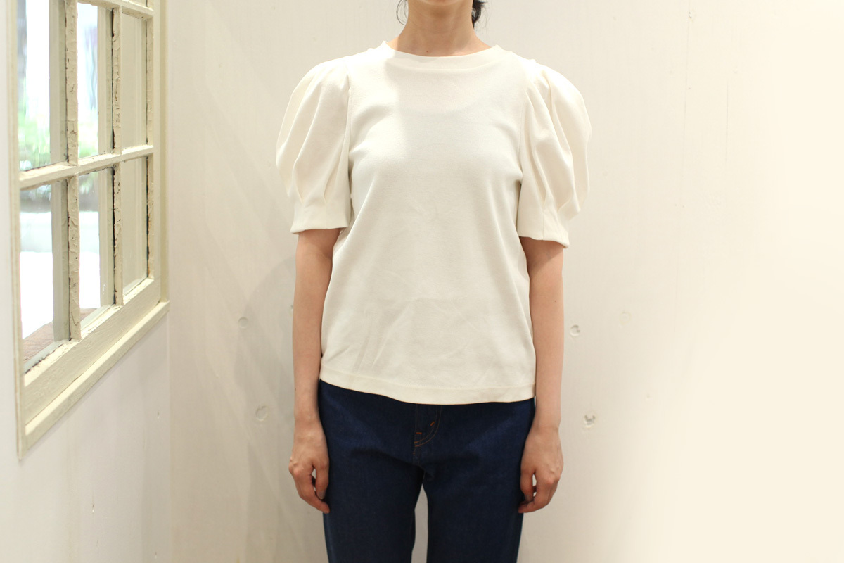 Child Woman バスクフライス Bigパフスリーブ Tシャツ